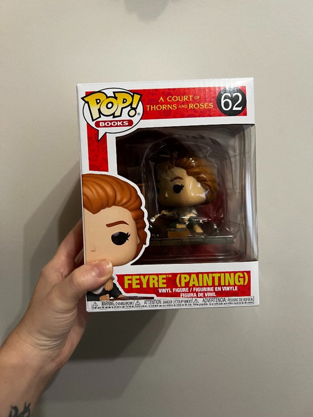 ACOTAR Feyre Painting Funko Pop Premium NIB